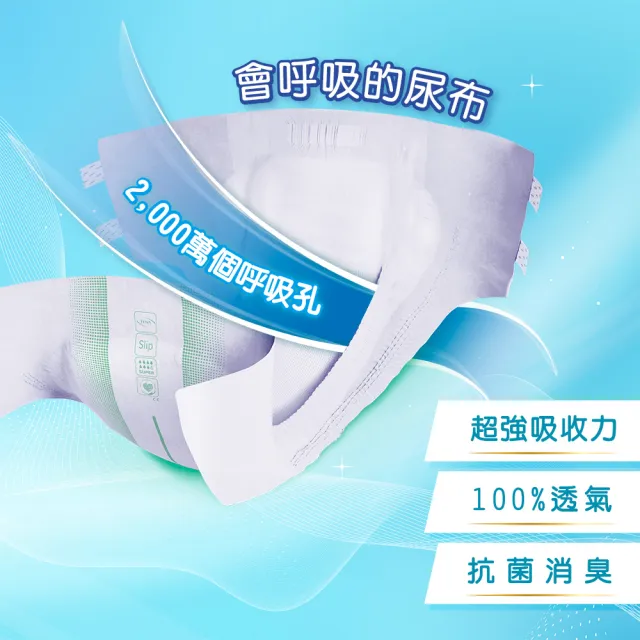 【添寧】新升級 長效/夜用型成人紙尿褲M/L-XL 6包x1箱+透氣乾爽夜用型替換式尿片 22片x8包x1箱(合購)