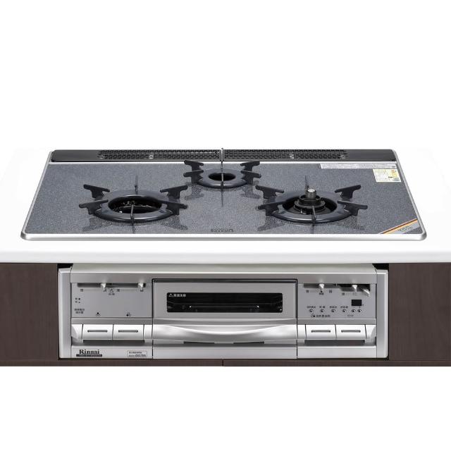 Rinnai 林內牌 RBG-N71W5GA3X 三口內焰瓦斯爐，採用耐熱強化玻璃爐臺與鑄鐵爐頭設計，瓦斯消耗量10~11kW，提供穩定高效加熱。電子連續點火系統，安全易用，適閤家庭廚房標準安裝。BSMI許可字號R41095，保固1年，來自其他國家生產的優質瓦斯爐具，完美提升您的烹飪體驗。