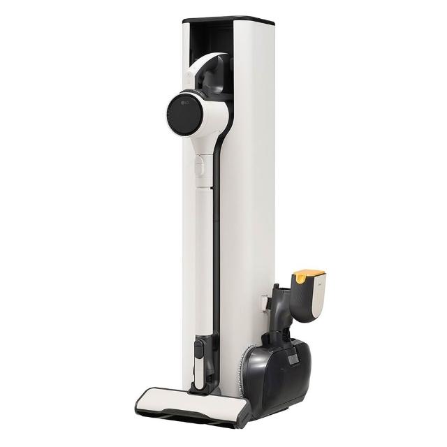 【LG 樂金】CordZero A9 X 蒸氣濕拖無線吸塵器｜雪霧白(A9X-STEAM)