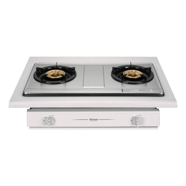  Rinnai 林內 RBTS-227GC(B) 雙口傳統外擴火焰瓦斯爐，採用耐熱強化玻璃爐臺，適合檯面式或嵌入式安裝。壓電式點火，支援 LPG 液化瓦斯及 NG 天然瓦斯，瓦斯消耗量 11.0kW，熱效率達 49.0%，能源效率第二級。尺寸 720×223×473mm，挖孔尺寸 660×317(R0)，臺灣製造，1 年保固。高效耐用，標準安裝，完美運用廚房空間，提升烹飪效率。 