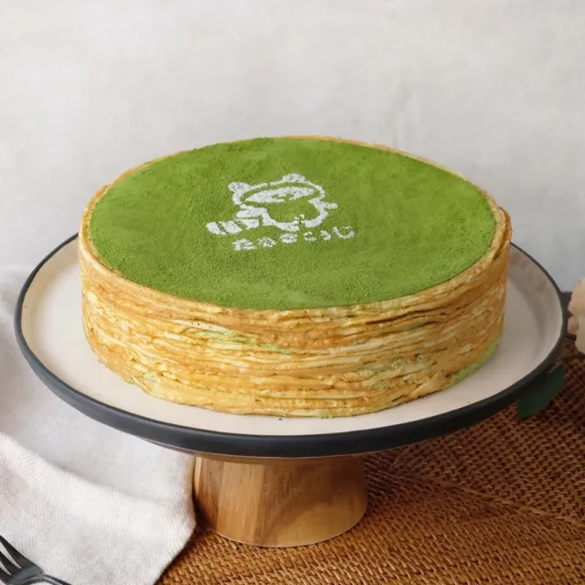 【狸小路手作烘焙】靜岡抹茶千層1入(生日蛋糕；母親節；父親節；慶生；下午茶；點心；甜點)