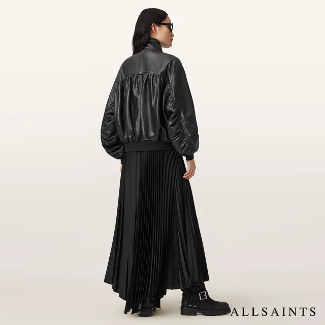 【ALLSAINTS】FELDA 羊皮飛行員外套皮衣 W102LD(舒適版型)