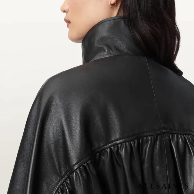 【ALLSAINTS】FELDA 羊皮飛行員外套皮衣 W102LD(舒適版型)