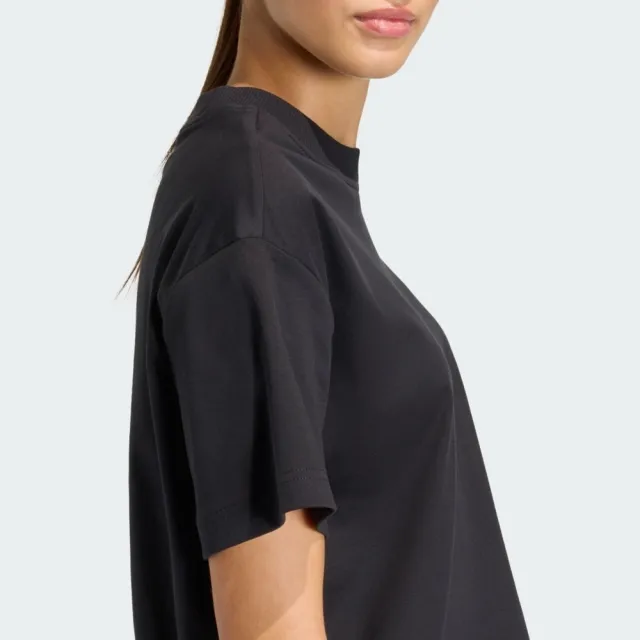 【adidas 愛迪達】W Ct Upf Tee 女 T恤 運動上衣 休閒短袖 黑 亞版(JZ6945)