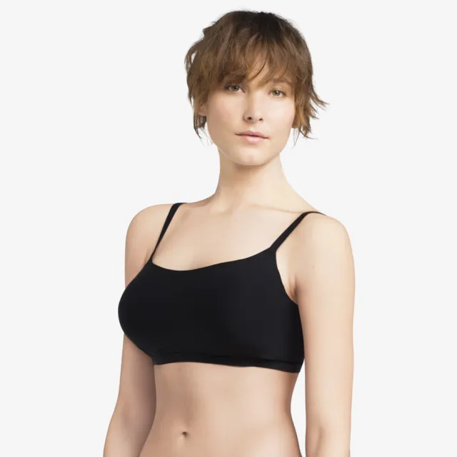 【Chantelle 仙黛爾】Soft Stretch.涼感無痕透氣無鋼圈輕運動女內衣 黑膚可選.16A20_0WU(超強彈力)