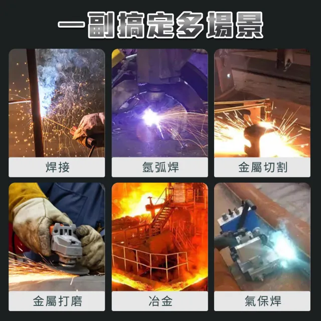 焊接眼鏡 電銲面罩 工作護目鏡 防護眼鏡 自動變光 工業焊接眼鏡 CO2焊接 電焊用護目眼鏡 208-PG180