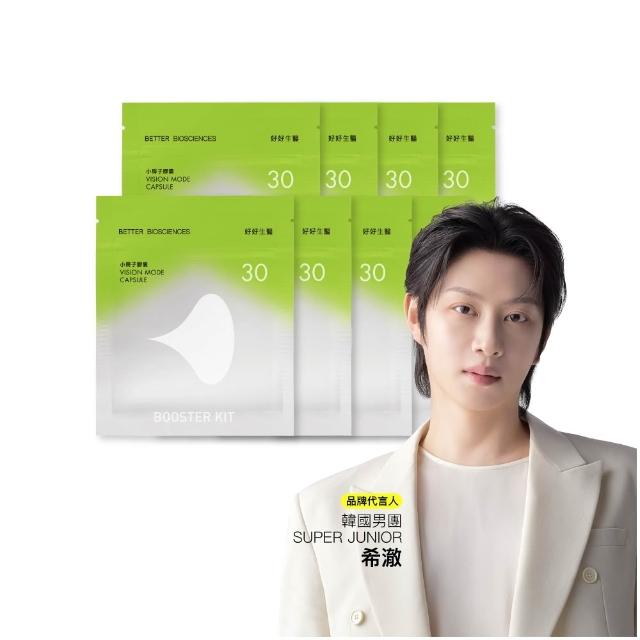 【好好生醫】小房子膠囊補充包 八入組 美國金盞花萃取葉黃素（含消旋玉米黃素）＆視界級SOD (30顆/包)