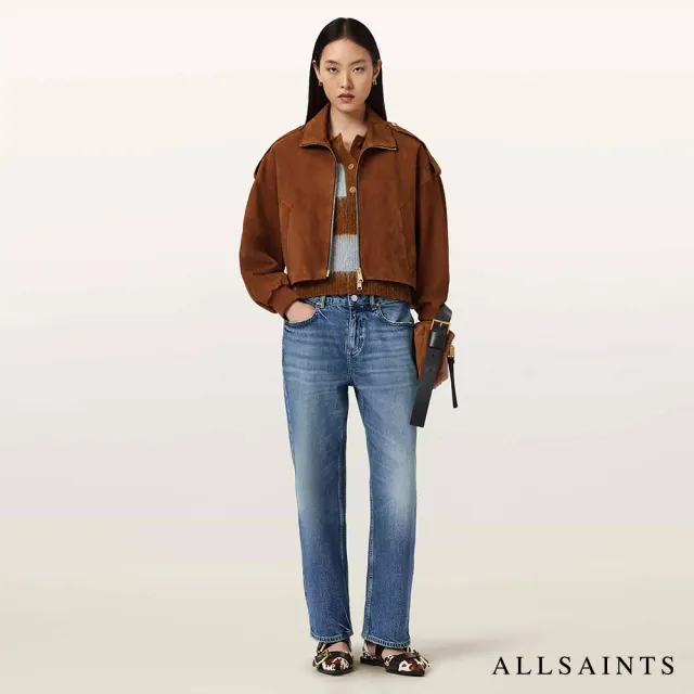 【ALLSAINTS】CLEM 馬海毛針織POLO上衣 (常規版型)