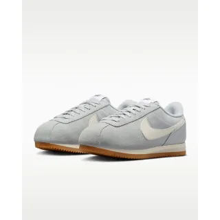 【NIKE 耐吉】運動鞋 休閒鞋 女鞋 W NIKE CORTEZ 抓地 復古 麂皮 阿甘鞋 灰(IB1857002)