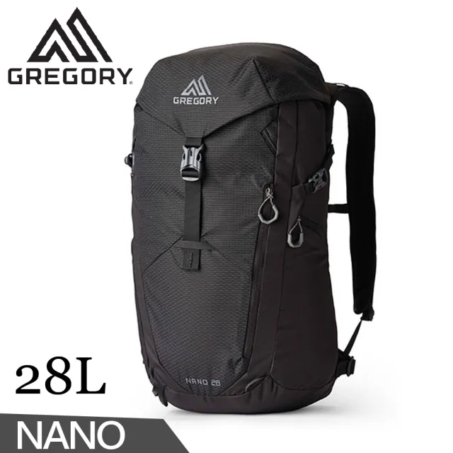 【Gregory】28L NANO多功能背包《光學黑》153034/登山包/後背包/電腦包/旅行