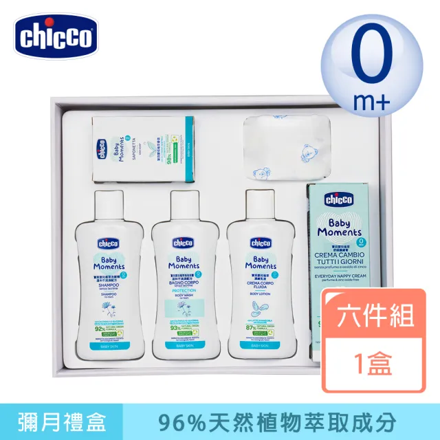 【Chicco】寶貝嬰兒植萃沐浴舒緩質感禮盒