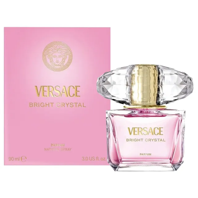 【VERSACE 凡賽斯】香戀水晶女性香精 (PARFUM) 90ml (專櫃公司貨)