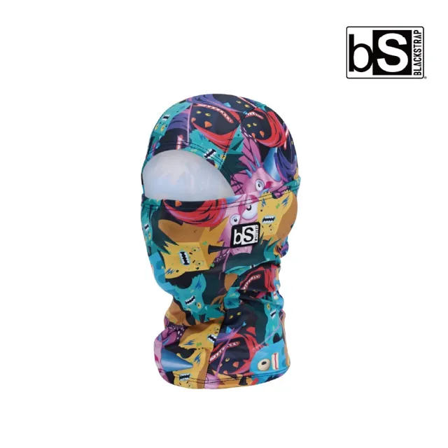 【BlackStrap】Kids Hood Balaclava 童印花多功能頭套/怪獸派對/單一尺寸(保暖頭套/美國製造)