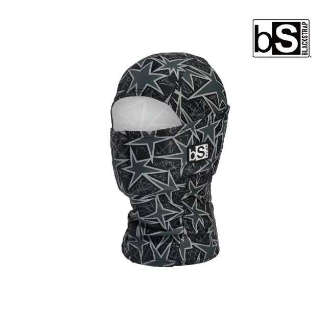 【BlackStrap】Kids Hood Balaclava 童印花多功能頭套/星紋黑/單一尺寸/多色選擇(保暖頭套/美國製造)