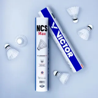 【VICTOR 勝利體育】羽球 新碳音-增韌專業級 NCS Max 飛行穩定 競賽推薦 碳音球 (12入/桶)