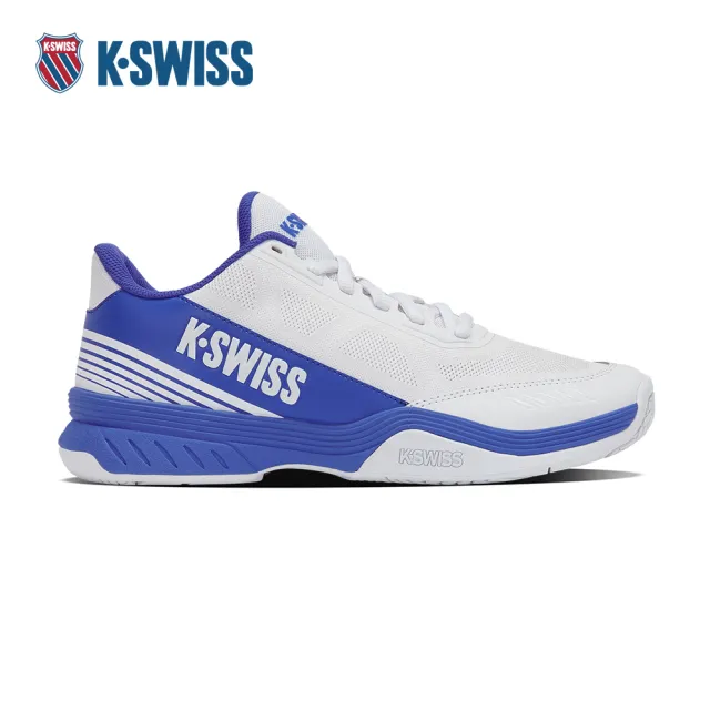 【K-SWISS】專業網球鞋 SPEEDEX 2 運動 匹克球 男鞋 白藍色 09486-142-M