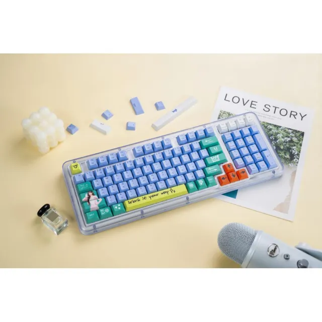 【Logitech 羅技】ALTO KEYS K98M機械式無線鍵盤 + M750L 大手版多工靜音無線滑鼠