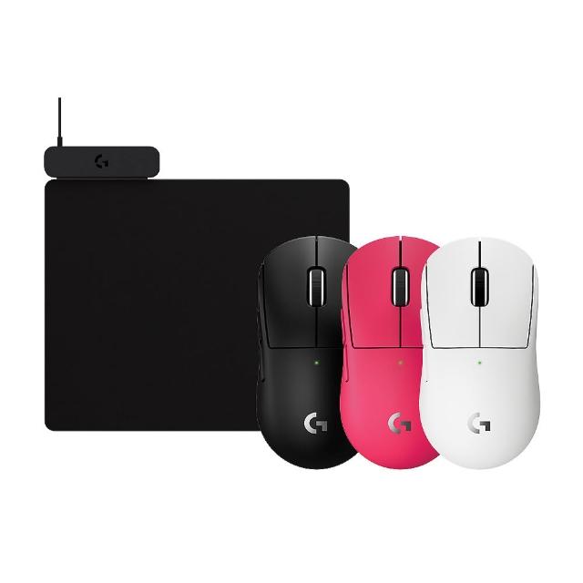 【Logitech G】PRO X SUPERLIGHT 2C 無線輕量化電競滑鼠 + PowerPlay2 無線充電鼠墊