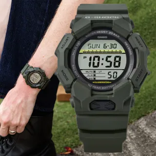 【CASIO 卡西歐】G-SHOCK 長效電池壽命 電子腕錶 母親節 禮物 推薦(GD-010-3)