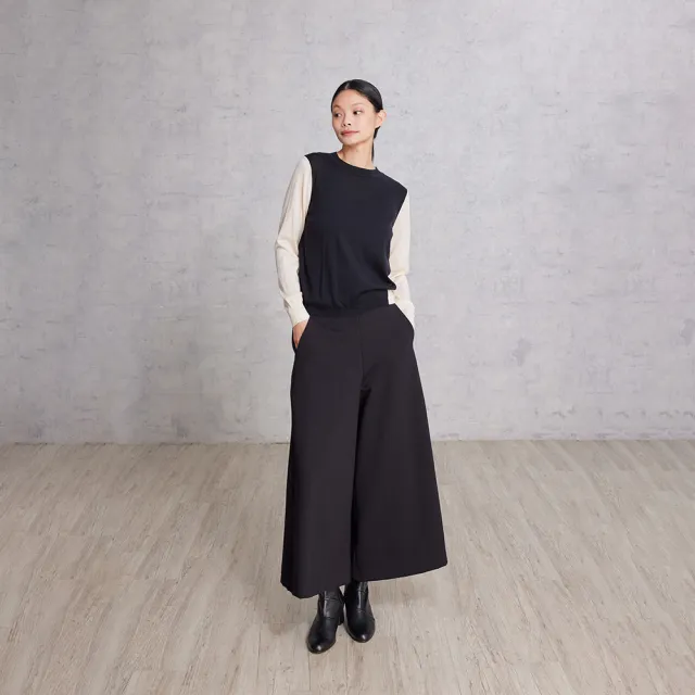 【giordano ladies】25FW 前衩長版上衣(02355567)