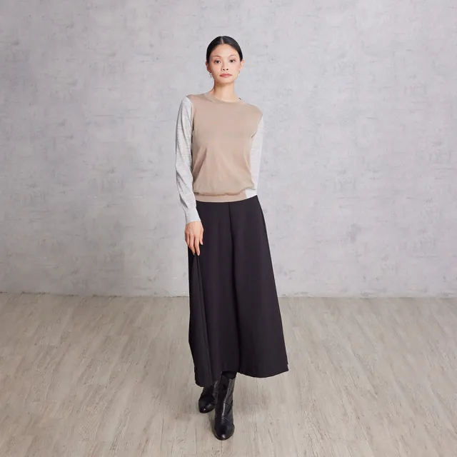 【giordano ladies】25FW 前衩長版上衣(02355567)