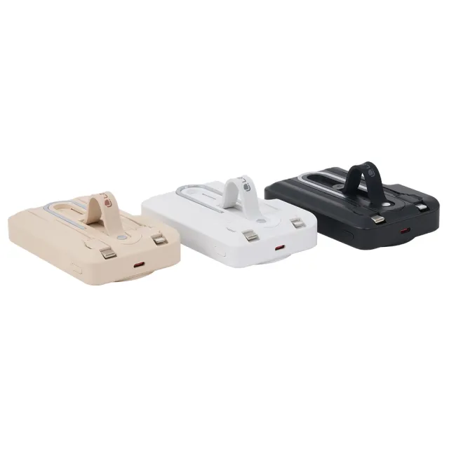 【LaPO】Qi2 15W磁吸無線充行動電源_38.5Wh_具Wh標示(六合一設計/小電流模式/快充自帶線)