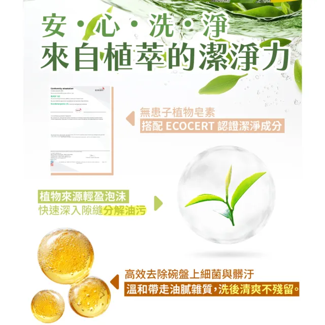【古寶無患子】神奇檸檬蔬果碗盤洗碗精800g(無患子去油污/檸檬淨味因子/溫和不傷手)