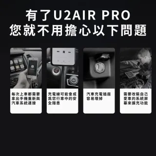 【ottocast】U2Air Pro 蘋果CarPlay有線轉無線 隨插即用 更快速更便利(CarPlay有線轉無線)