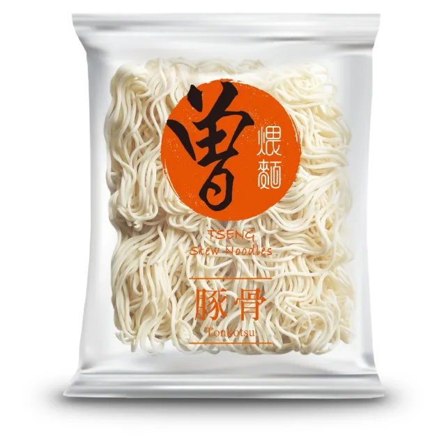 【曾拌麵】任選3盒-辣蝦湯麵/豚骨湯麵(3入/盒)