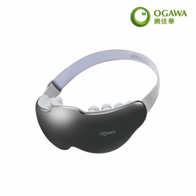 【OGAWA】X-智能眼鼻按摩器/按摩眼罩OY-0301C(眼部按摩器/熱敷眼罩/眼鼻護理/溫感/可透視/3D震動/3C)