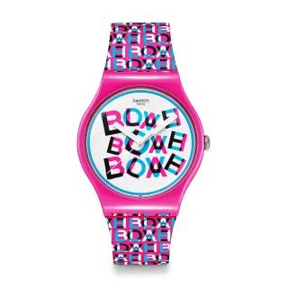 【SWATCH】LOVE & BLAH 情人節特別款/男錶/女錶/瑞士製造 SO29Z156 (41mm)