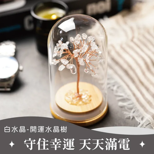 【GOODTIME】白水晶開運招財水晶大款擺飾 能量淨化和增幅