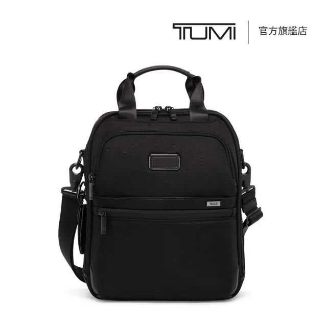 【TUMI】Alpha 彈道尼龍登機手提包 - 黑色(TUMI 官方旗艦店)