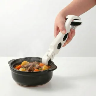 【Clook 鹿客家居】三合一防燙碗碟夾 防燙夾 取碗防燙夾 取碗夾 隔熱夾 矽膠防滑夾