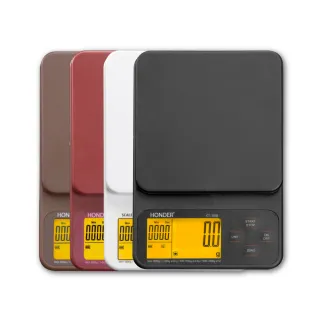 【Polit 沛禮】CT-301咖啡電子秤 最大秤量3kg 手沖咖啡秤(三段式量程 咖啡計時秤 計時秤 咖啡秤 料理秤)