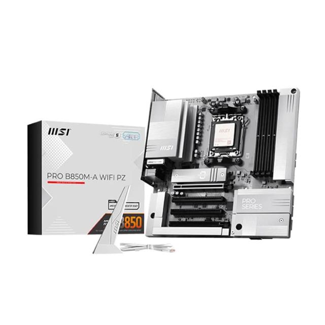 【MSI 微星】PRO B850M-A WIFI PZ 背插式主機板