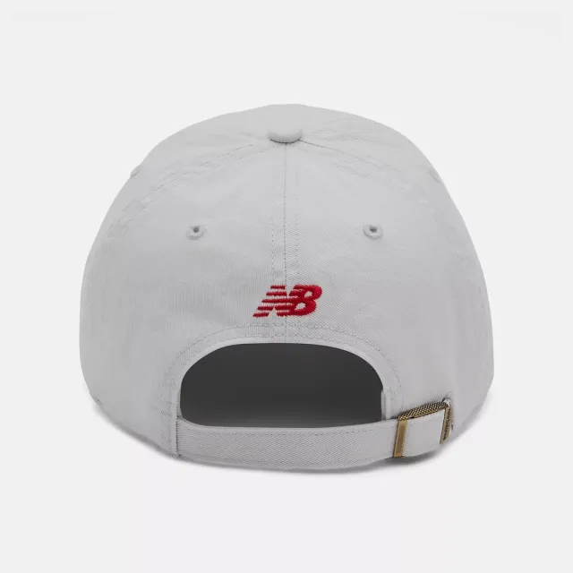 【NEW BALANCE】47 Hat 休閒帽 老帽 鴨舌帽 棒球帽 男女 米白 刺繡 AC62926GYM