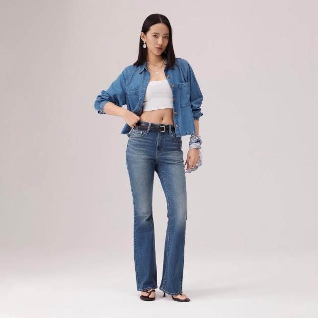 【LEVIS】Levis☆ 726 高腰 靴型 牛仔褲 Cool系列 涼感牛仔褲 女生牛仔褲 人氣新品 A3410-0195