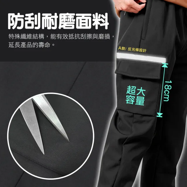 【Dreamming】買一送一！極暖工裝 加厚加絨 防潑水 防寒軟殼長褲 雪褲(共二款 衝鋒褲 保暖)
