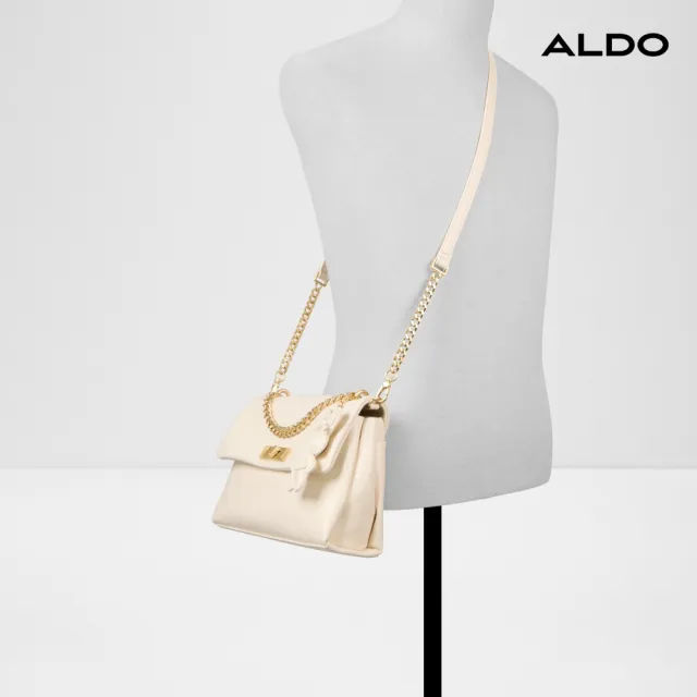 【ALDO】KATEBAG-輕奢雲朵肩背包/斜背包(白色)