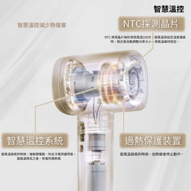 【Panasonic 國際牌】負離子溫控吹風機(EH-NE6M)