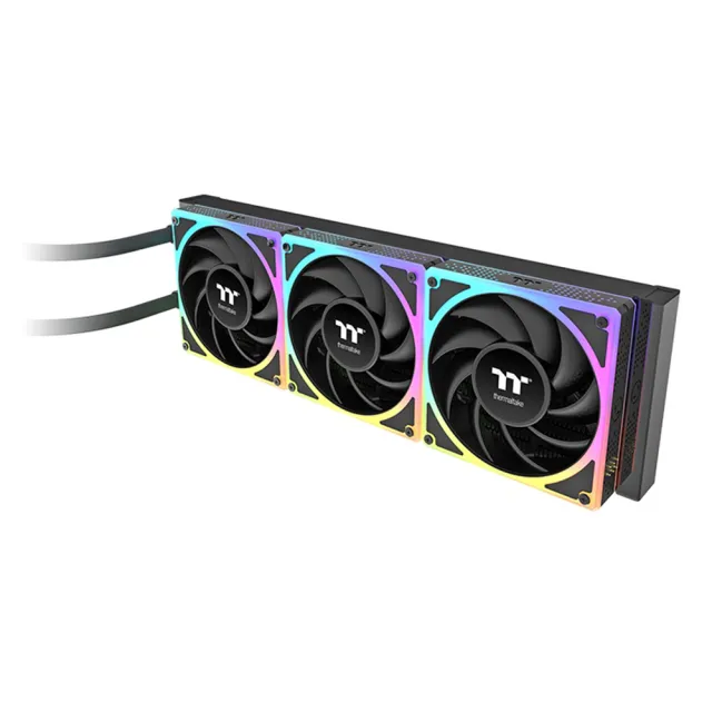 【Thermaltake 曜越】MAGCurve 360 Ultra ARGB Sync一體式水冷散熱器 6.67”曲面AMOLED螢幕 AI Forge功能