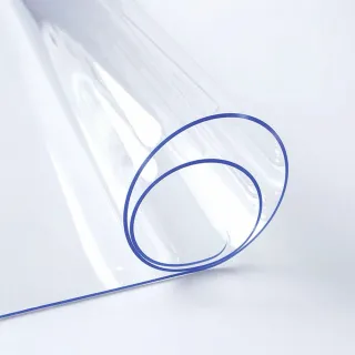 旭沐選物 透明桌墊40*60cm 厚2.0mm 防水防油 圓角切割(透明桌墊 軟玻璃桌墊 PVC桌墊 塑膠桌墊)