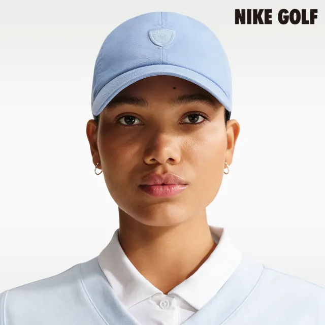 【NIKE GOLF】Nike Club 高爾夫軟帽 工作藍色(IO8275-486)