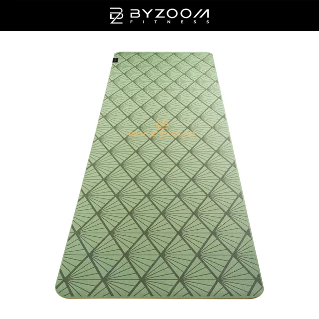 【BYZOOM FITNESS】PVC 瑜珈墊 5MM (松金)