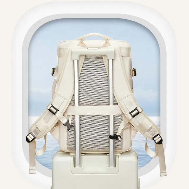 【KEDDY】雙11 機能旅行包-旅行背包-大容量背包-行李背包-登機用背包-乾溼分層-多層次設計-多用 