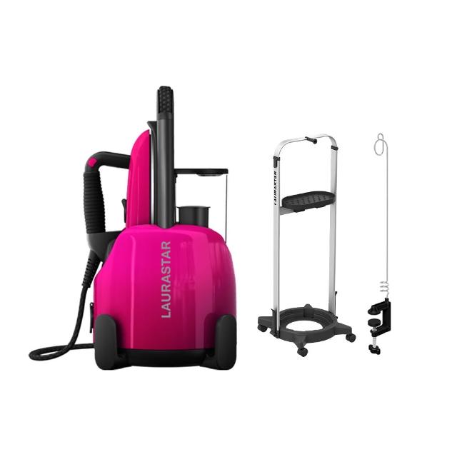 【LAURASTAR】LIFT PLUS高壓蒸汽熨斗-桃色(殺菌機/消毒機/熨斗)