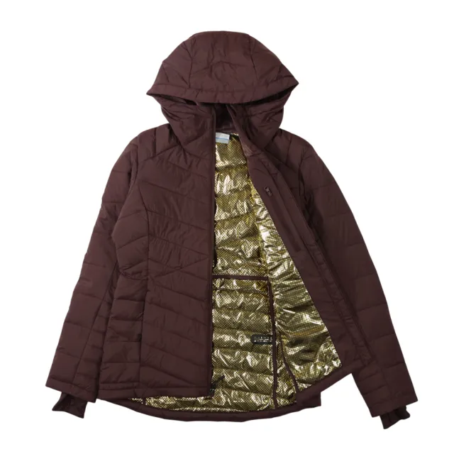【Columbia 哥倫比亞】金鋁點 女外套 鋪棉外套 Joy Peak繡標 修身 連帽外套 防潑水 哥倫比亞 外套(1690)