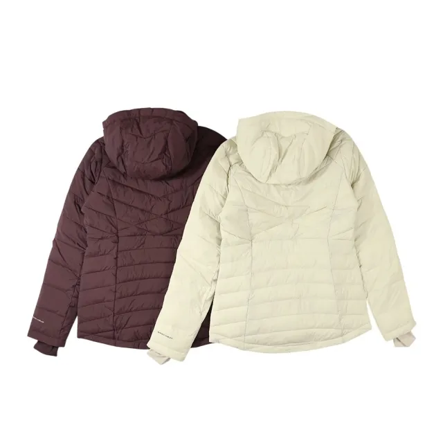 【Columbia 哥倫比亞】金鋁點 女外套 鋪棉外套 Joy Peak繡標 修身 連帽外套 防潑水 哥倫比亞 外套(1690)
