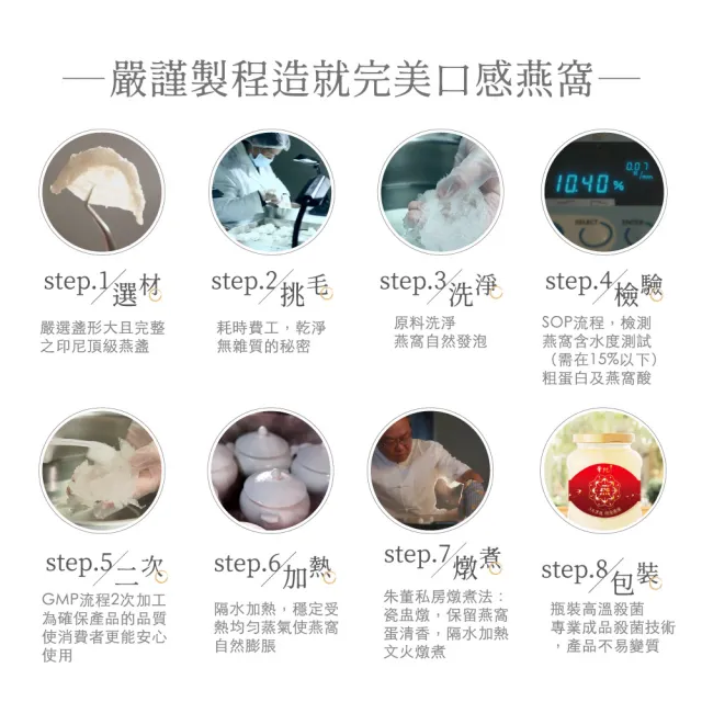 【華陀扶元堂】3A頂級即食燕窩1瓶(330g/瓶/金絲燕窩/膠原蛋白/年節禮盒/送禮/春節禮盒)